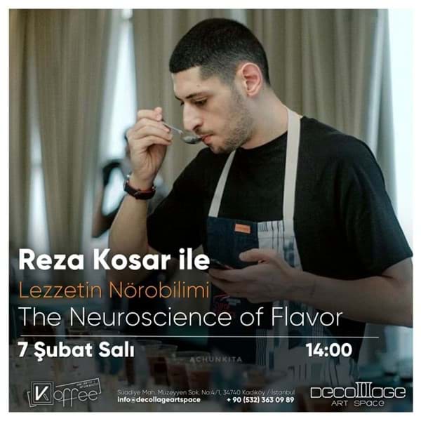 Reza Kosar ile Lezzetin Nörobilimi resmi